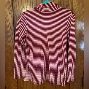 White Stag Red and White Striped Top